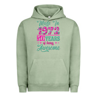 Made In 1972, 50 Years Of Being Awesome Urban Hoodie | Teevron