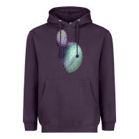 Plum opunthia santa rita cactus Heavyweight Hoodie - LillyAllenDesigns