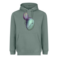 Sage opunthia santa rita cactus Heavyweight Hoodie - LillyAllenDesigns
