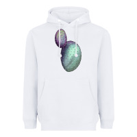 White opunthia santa rita cactus Heavyweight Hoodie - LillyAllenDesigns