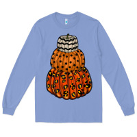 Colony Blue pumpkin halloween Long Sleeve Tee - RacoonDesign