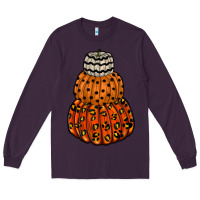 Plum pumpkin halloween Long Sleeve Tee - RacoonDesign