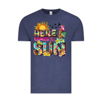 Vintage Denim here comes the sun Vintage Tee - texasbilliewilder