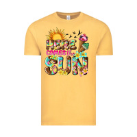 Vintage Mustard here comes the sun Vintage Tee - texasbilliewilder
