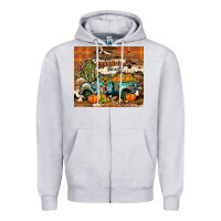 Heather Grey grateful thankful blessed Zipper Hoodie - JahusDesignShop