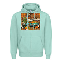 Seafoam grateful thankful blessed Zipper Hoodie - JahusDesignShop
