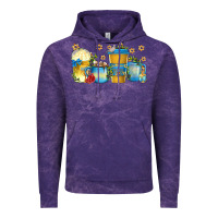 Cloud Purple hanukkah coffee cups Vintage Hoodie - texasbilliewilder