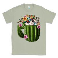 Matcha day of the dead mexican cactus Classic Tee - FaDigitalArtStudio