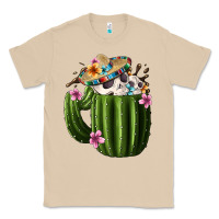 Mushroom day of the dead mexican cactus Classic Tee - FaDigitalArtStudio