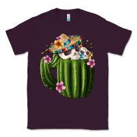 Plum day of the dead mexican cactus Classic Tee - FaDigitalArtStudio