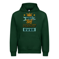 Forest Green world's best papaw ever Urban Hoodie - Jasminsmagicworld