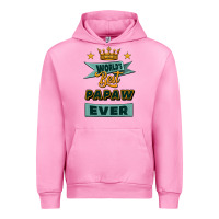 Fuchsia Pink world's best papaw ever Urban Hoodie - Jasminsmagicworld