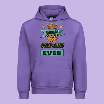 World's Best Papaw Ever Urban Hoodie Designed By Jasminsmagicworld