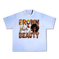 Grape Ice brown skin beauty Urban Heavy Tee - Zillion Design Studio