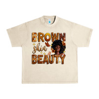 Sandshell brown skin beauty Urban Heavy Tee - Zillion Design Studio