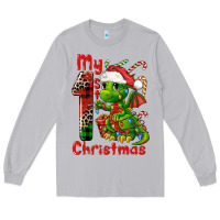 Moon Dust my first christmas dragon Long Sleeve Tee - FaDigitalArtStudio