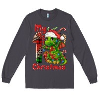 Smoke my first christmas dragon Long Sleeve Tee - FaDigitalArtStudio