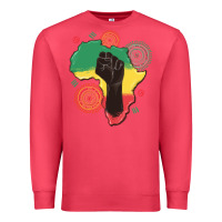 Cardinal africa map Premium Sweatshirt - MaliasSmallBusiness