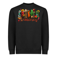 Black spanish teacher Heavyweight Sweatshirt - Zillion Design Studio
