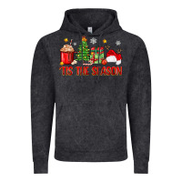 Vintage Black 'tis the season christmas Vintage Hoodie - Zillion Design Studio