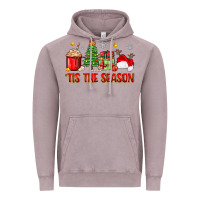 Vintage Zinc 'tis the season christmas Vintage Hoodie - Zillion Design Studio