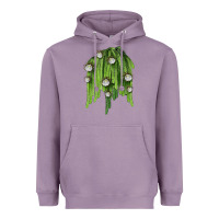 Lavender Selenicereus Cactus Heavyweight Hoodie - LillyAllenDesigns