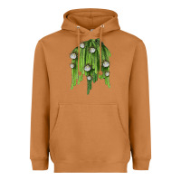 Meerkat Selenicereus Cactus Heavyweight Hoodie - LillyAllenDesigns