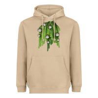 Mushroom Selenicereus Cactus Heavyweight Hoodie - LillyAllenDesigns
