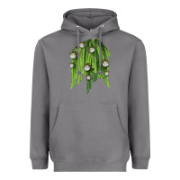 Storm Selenicereus Cactus Heavyweight Hoodie - LillyAllenDesigns