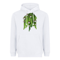 White Selenicereus Cactus Heavyweight Hoodie - LillyAllenDesigns
