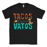 Black tacos before vatos Classic Tee - RacoonDesign