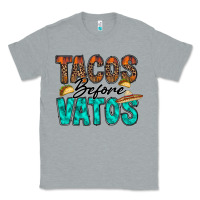 Heather Grey tacos before vatos Classic Tee - RacoonDesign