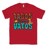 Red tacos before vatos Classic Tee - RacoonDesign