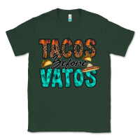 Sports Green tacos before vatos Classic Tee - RacoonDesign