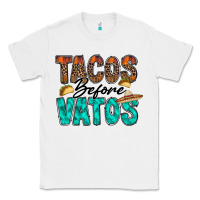 White tacos before vatos Classic Tee - RacoonDesign