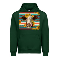 Forest Green serape leopard hereford cattle mousepad Urban Hoodie - Jasminsmagicworld