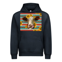 Navy serape leopard hereford cattle mousepad Urban Hoodie - Jasminsmagicworld