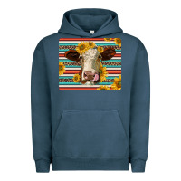 Pigment Midnight Navy serape leopard hereford cattle mousepad Urban Hoodie - Jasminsmagicworld
