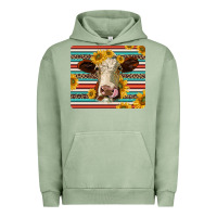 Pigment Oil Green serape leopard hereford cattle mousepad Urban Hoodie - Jasminsmagicworld
