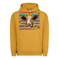 Pigment Peanut Butter serape leopard hereford cattle mousepad Urban Hoodie - Jasminsmagicworld