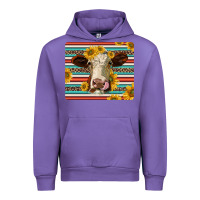 Tulip serape leopard hereford cattle mousepad Urban Hoodie - Jasminsmagicworld