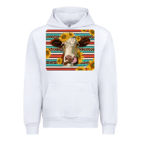 White serape leopard hereford cattle mousepad Urban Hoodie - Jasminsmagicworld