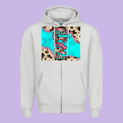 Faith Zipper Hoodie Designed By Jahusdesignshop