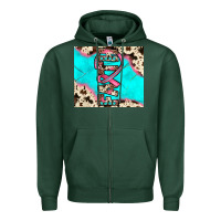 Sports Green faith Zipper Hoodie - JahusDesignShop