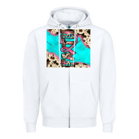 White faith Zipper Hoodie - JahusDesignShop