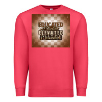 Cardinal educated motivated elevated melanated Premium Sweatshirt - MaliasSmallBusiness