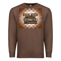 Chestnut educated motivated elevated melanated Premium Sweatshirt - MaliasSmallBusiness