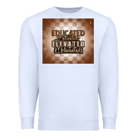 White educated motivated elevated melanated Premium Sweatshirt - MaliasSmallBusiness