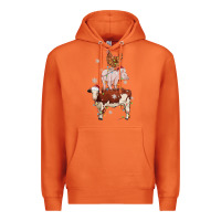 Carrot Merry Christmas Farm Animals Premium Hoodie - MaliasSmallBusiness