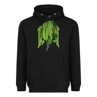 Black Selenicereus Cactus Heavyweight Hoodie - LillyAllenDesigns
